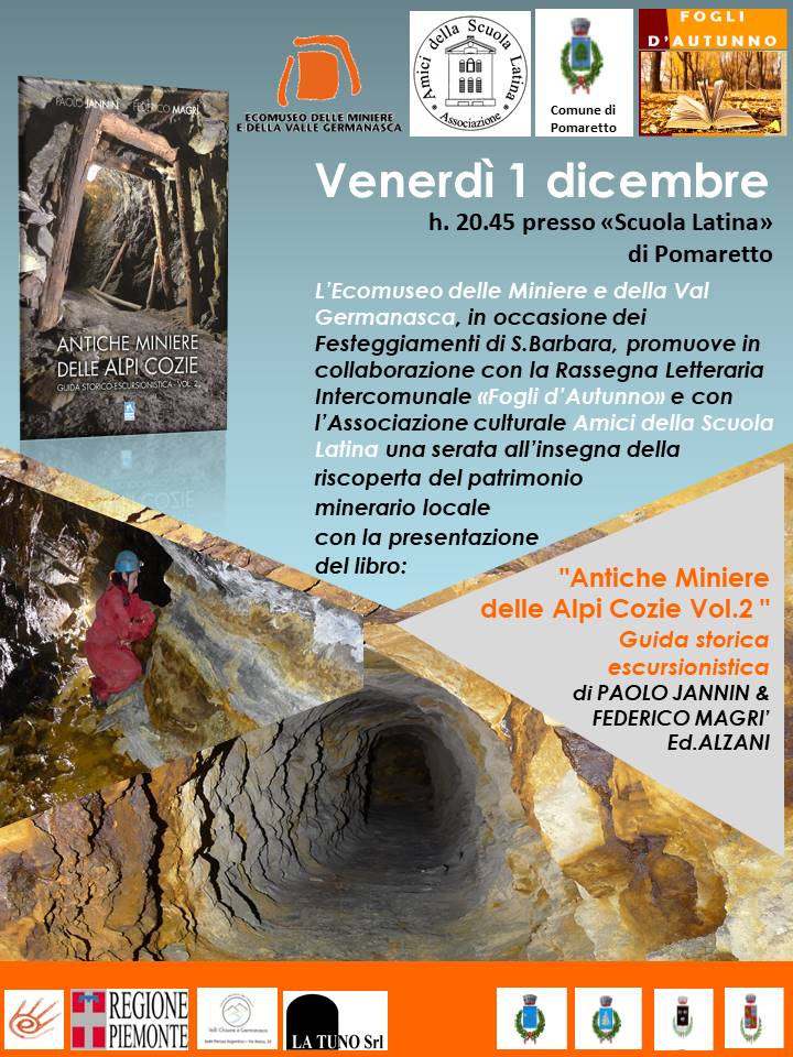 "Antiche Miniere  delle Alpi Cozie Vol.2 " - Presentazione Libro