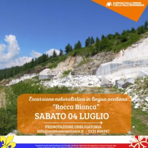 ROCCA BIANCA: Escursioni naturalistiche in lingua occitana “Péira, Pierres, Pietre”