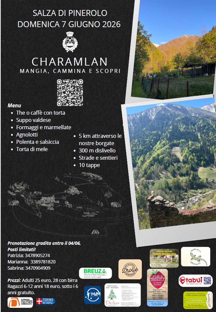 CHARAMLAN – INSIEME SI PUÒ: Camminando tra le borgate – storie e leggende locali